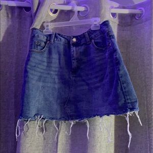 Denim Jean Skirt